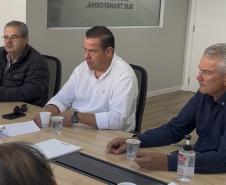 SEJU recebe visita institucional para tratar de políticas de justiça e cidadania no Paraná