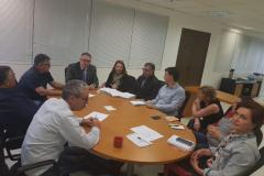 Reunião sobre temporal no Paraná