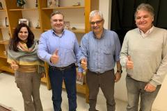 Ney Leprevost recebe prefeito de General Carneiro
