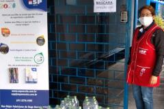 Secretaria da Justiça, Família e Trabalho entrega mais 1.000 litros de álcool 70% para instituições