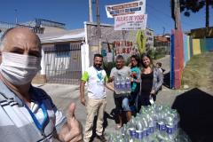 Secretaria da Justiça, Família e Trabalho entrega 9 mil litros de álcool 70% para instituições sociais