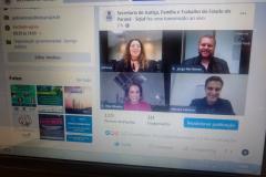 Secretaria da Justiça discute papel da cuidadora de idosa em tempos de pandemia