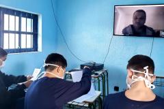 Adolescentes recebem aulas EaD nas Unidades Socioeducativa do Paraná