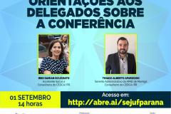 Orientação aos delegados sobre a X Conferência Estadual dos Direitos da Criança e do Adolescente