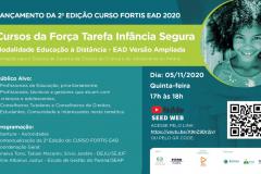 Secretaria da Justiça lança 2ª edição do Curso EAD da Força-Tarefa Infância Segura 