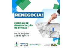 Procon-PR e dos municípios participam de campanha de renegociação de dívidas