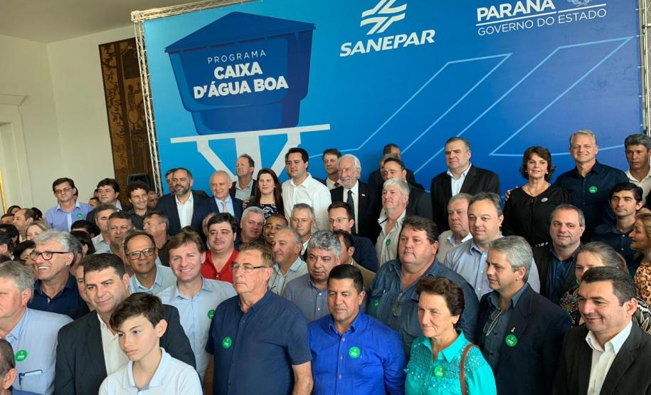 Programa Caixa d'Àgua ampliada para 134 municípios