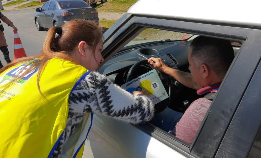 Força-Tarefa Infância Segura realiza ação de conscientização e prevenção em São José dos Pinhais