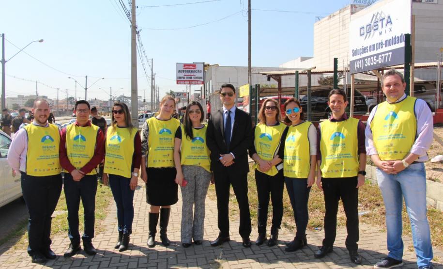 Força-Tarefa Infância Segura realiza ação de conscientização e prevenção em São José dos Pinhais
