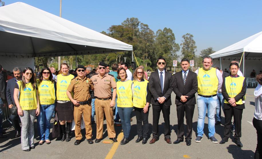 Força-Tarefa Infância Segura realiza ação de conscientização e prevenção em São José dos Pinhais
