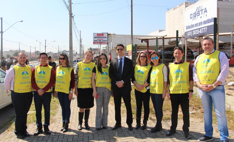 Força-Tarefa Infância Segura realiza ação de conscientização e prevenção em São José dos Pinhais