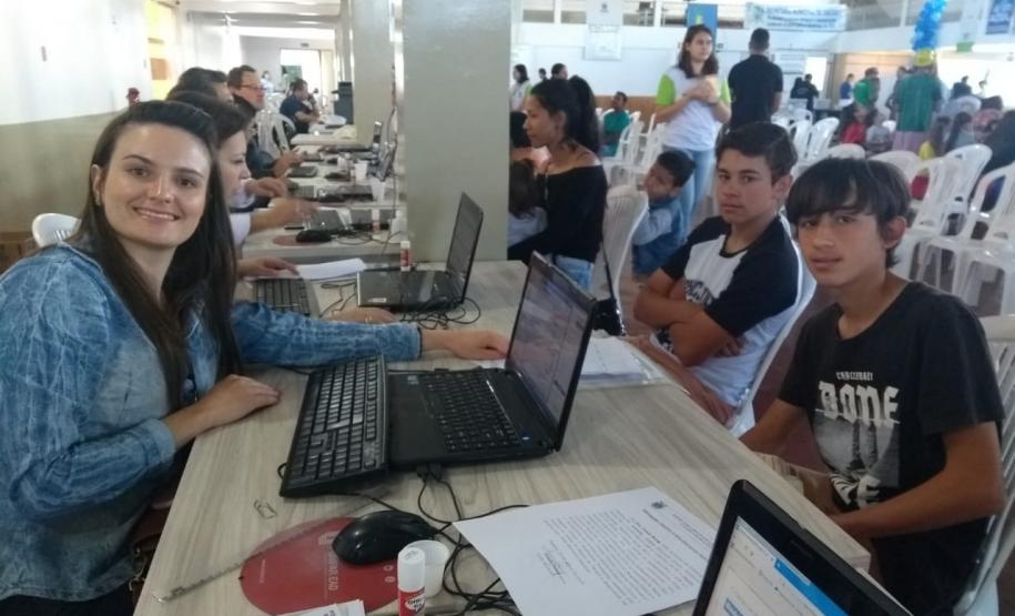 Atendimento no Paraná Cidadão