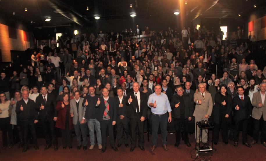 Em evento de integração com os servidores da Secretaria de Justiça, Família e Trabalho, Ney Leprevost pede eficiência e velocidade no atendimento as pessoas carentes