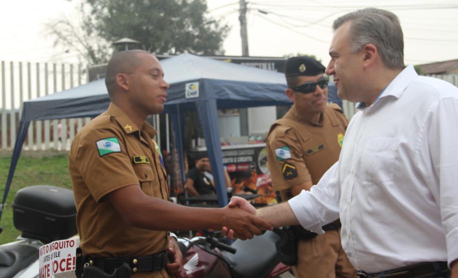 Ney Leprevost participa da feira de serviços Paraná Cidadão em Almirante Tamandaré