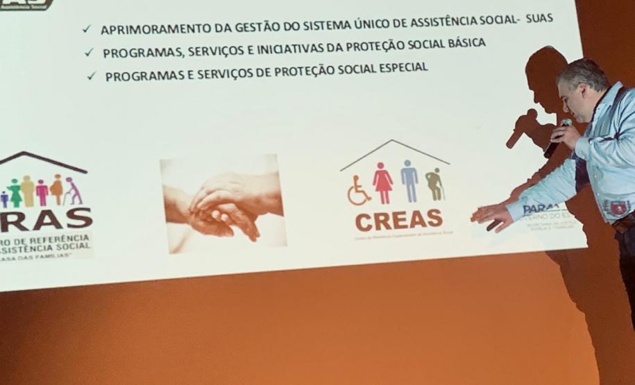 Em evento de integração com os servidores da Secretaria de Justiça, Família e Trabalho, Ney Leprevost pede eficiência e velocidade no atendimento as pessoas carentes