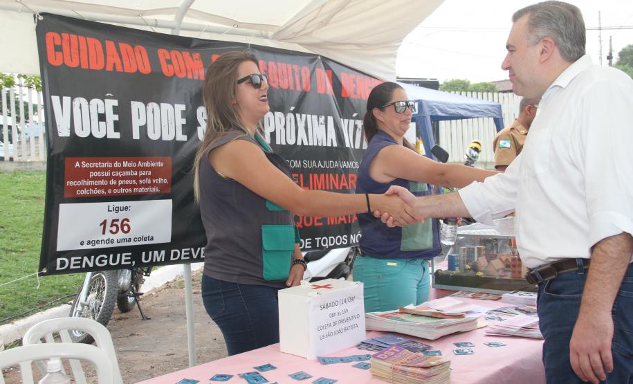 Ney Leprevost participa da feira de serviços Paraná Cidadão em Almirante Tamandaré