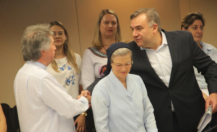 Reunião com Igreja Católica