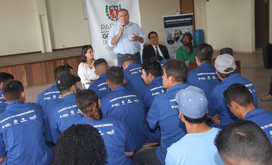 Com turma no Tatuquara Carretas do Conhecimento chegam a 1.100 mil formados na gestão de Ratinho Junior e Ney Leprevost