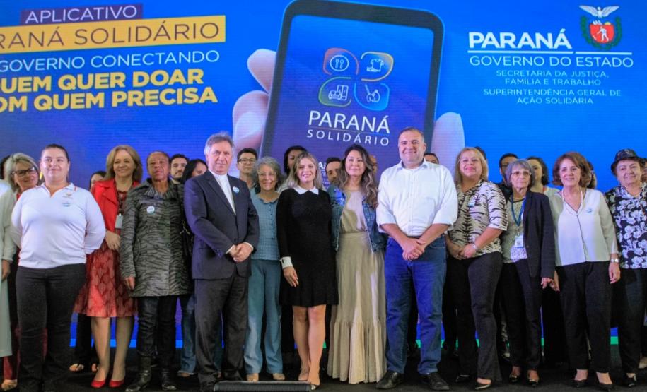 Lançamento Paraná Solidário