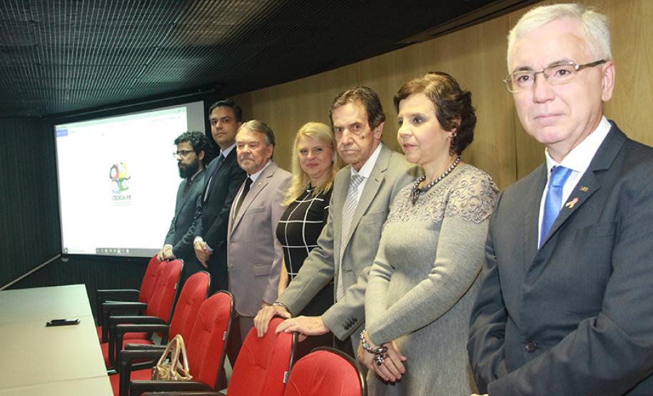 Posse dos conselheiros da sociedade civil no Cedca-PR