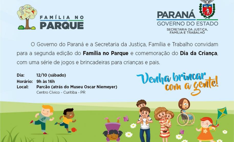 Família no Parque Dia das Crianças