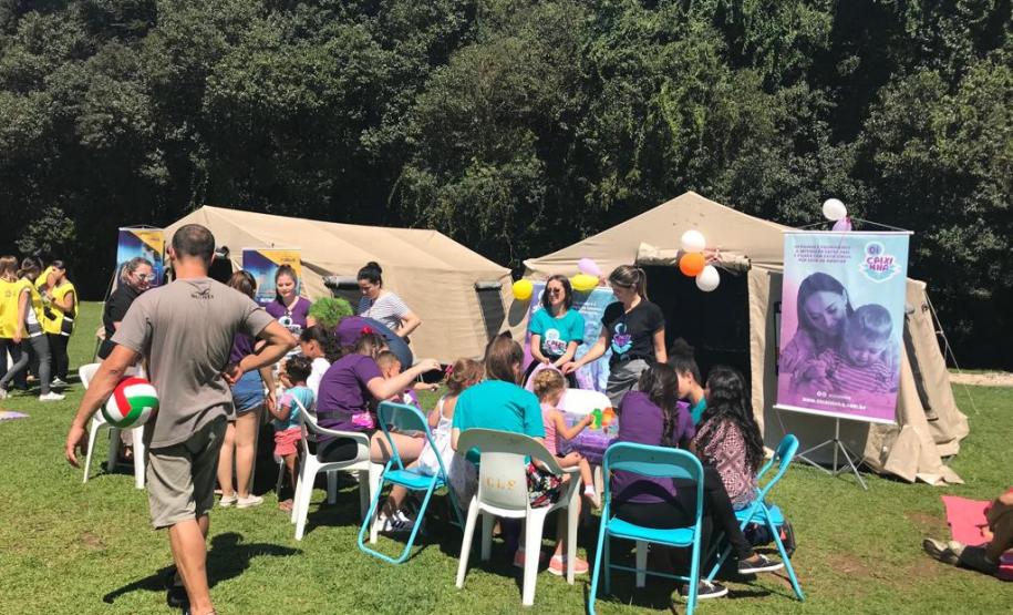 Familia no Parque Dia das Crianças