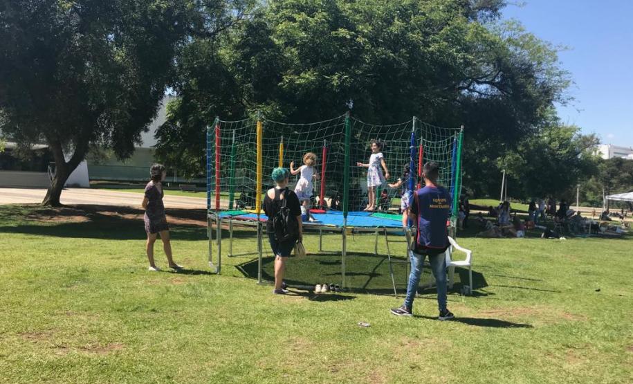 Familia no Parque Dia das Crianças