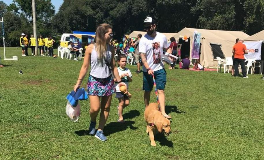 Familia no Parque Dia das Crianças