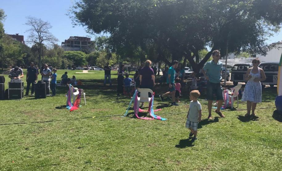 Familia no Parque Dia das Crianças