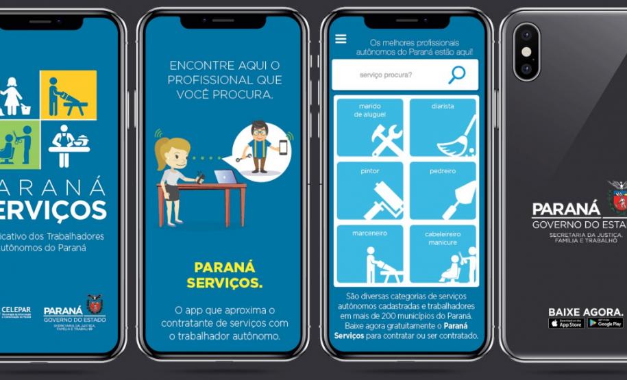 Aplicativo Paraná Serviços