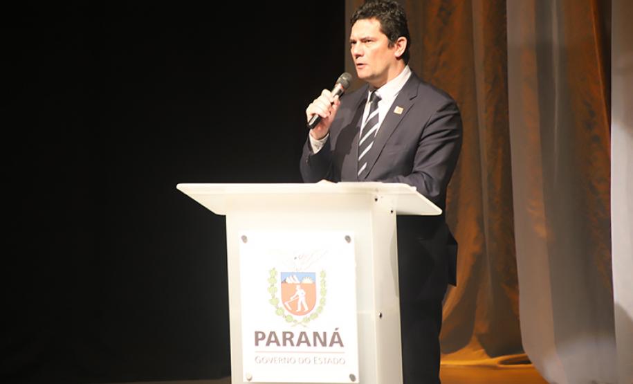 Em homenagem ao General Mourão, Ney Leprevost e Sérgio Moro defendem prisão em segunda instância