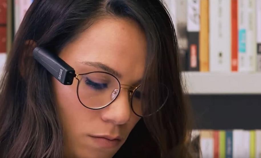 OrCam My Eye óculos de visão artificial para cegos