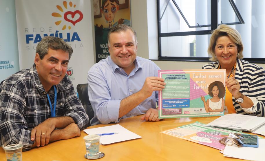 Secretaria da Justiça vai apoiar construção da Casa da Mulher Londrinense