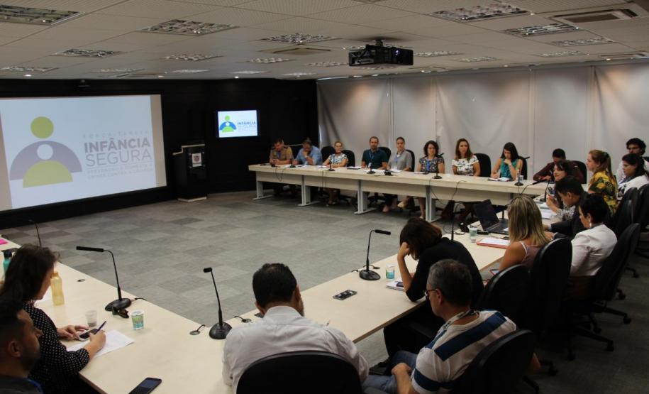 Força-Tarefa Infância Segura alinha ações para 2020