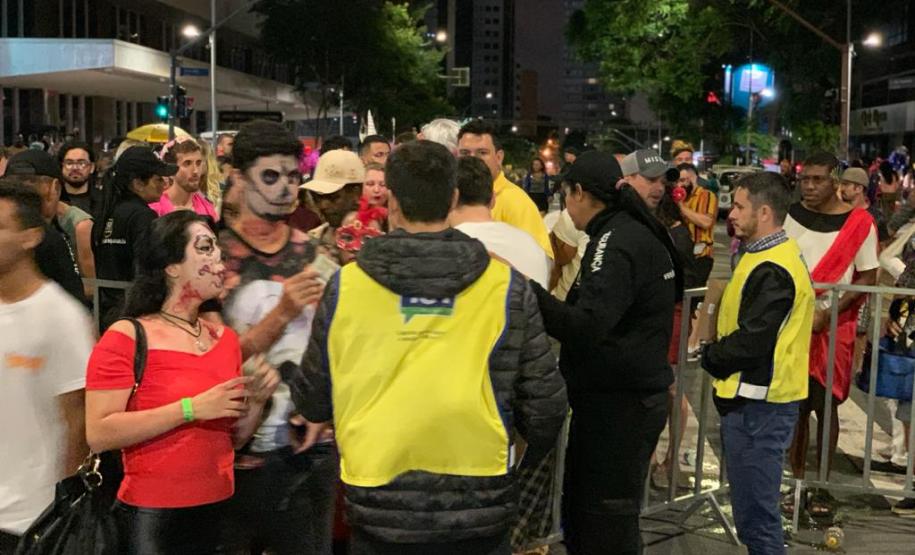 Ney Leprevost acompanha ações da Força-Tarefa Infância Segura no Carnaval