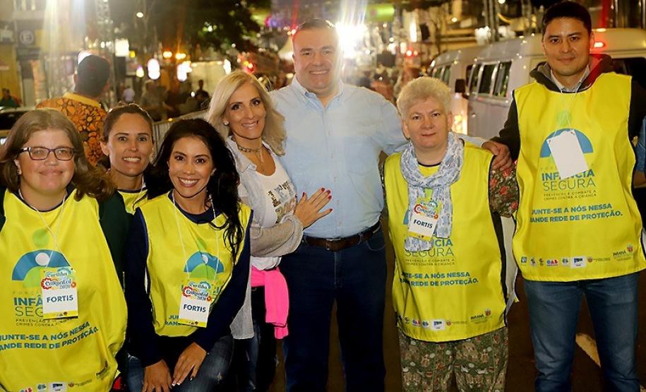 Ney Leprevost acompanha ações da Força-Tarefa Infância Segura no Carnaval