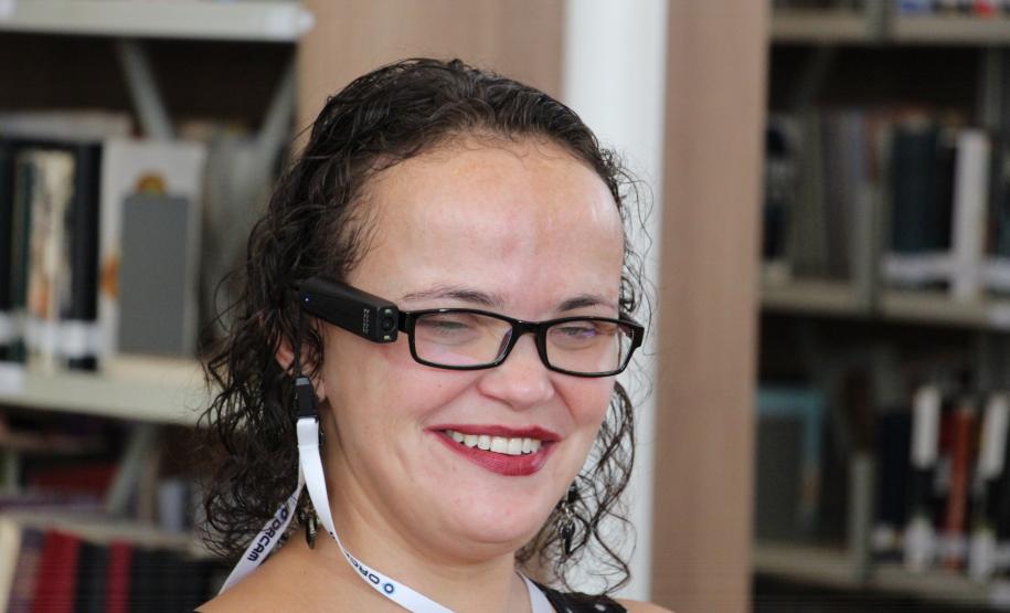 Secretaria de Justiça leva mais acessibilidade e inclusão à Biblioteca Pública do Paraná com aparelho de visão artificial