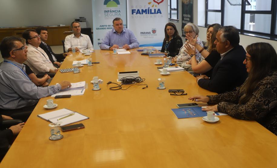 Ney Leprevost recebe Comissão de Gestores da Assistência Social da RMC