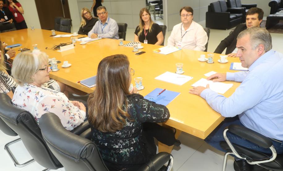 Ney Leprevost recebe Comissão de Gestores da Assistência Social da RMC