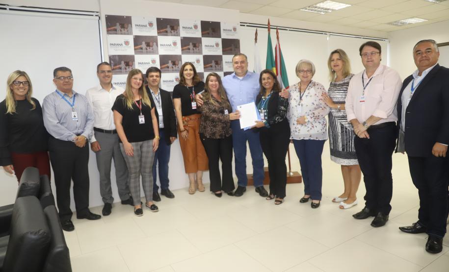 Ney Leprevost recebe Comissão de Gestores da Assistência Social da RMC