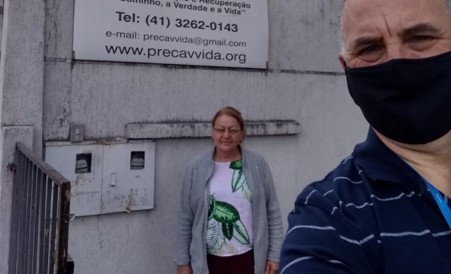 Secretaria da Justiça, Família e Trabalho entrega mais 1.000 litros de álcool 70% para instituições