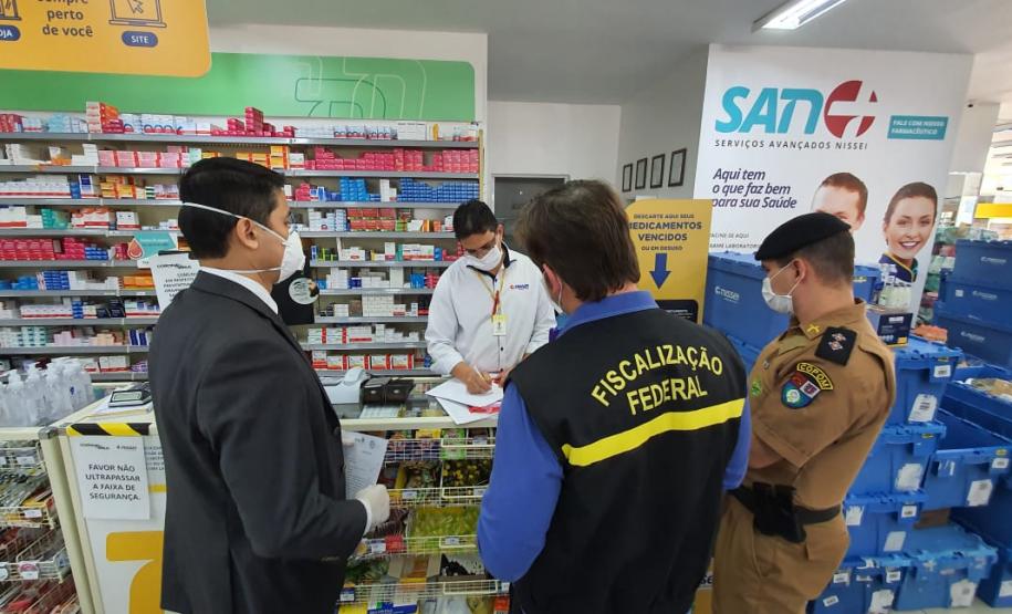 Secretaria da Justiça realiza nova operação para fiscalizar bancos, farmácias e distribuidoras de medicamentos
