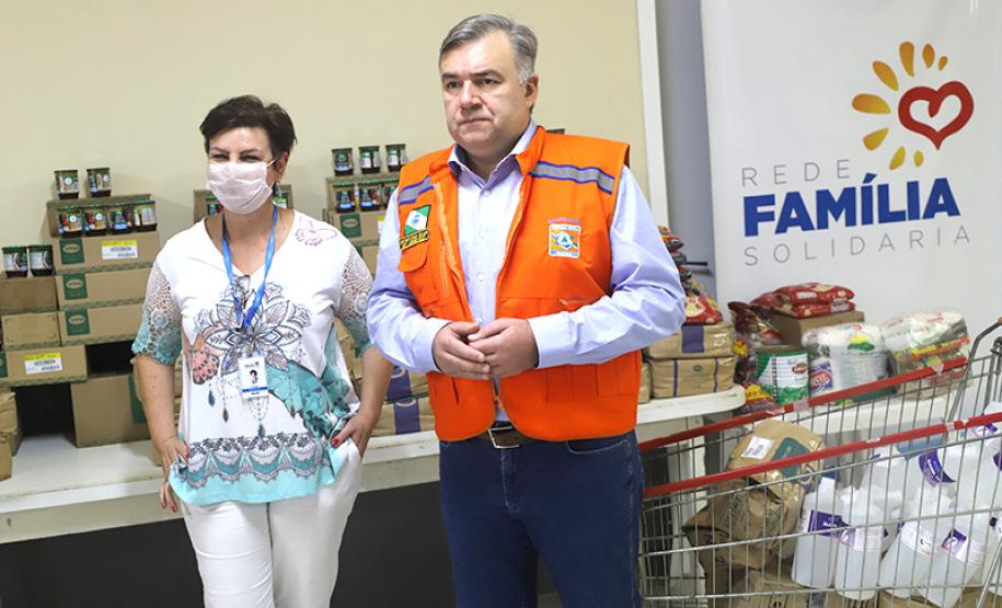 Doações destinadas a entidades sociais prioritárias começam a ser recebidas pela Rede Família Solidária