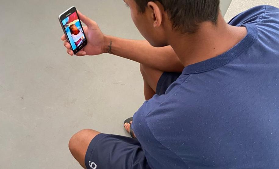 Adolescentes recebem atendimentos e consultas médicas por videochamadas nas Unidades de Socioeducação do Paraná