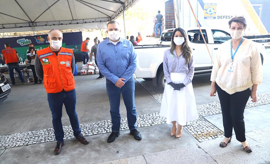 Campanha de arrecadação liderada pela 1º dama do Paraná Luciana Massa reúne doações para ajudar vítimas do coronavírus