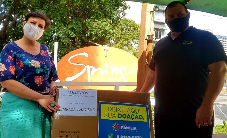 Rede Família Solidária tem novos postos de arrecadação