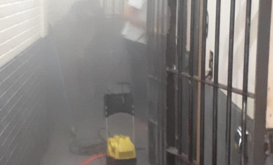 Servidores da socioeducação realizam limpeza e higienização nas unidades para diminuir risco de contágio do coronavírus