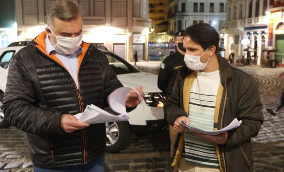 Operação da Secretaria da Justiça fiscaliza o cumprimento das medidas de prevenção à Covid-19 em bares e restaurantes