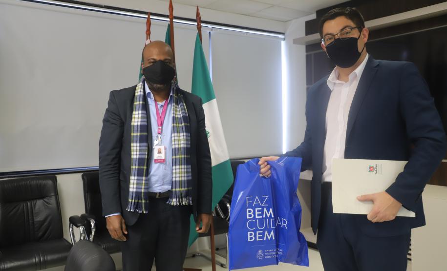 Secretaria da Justiça entrega máscaras protetoras ‘Face Shield’ para o Hospital Nossa das Graças