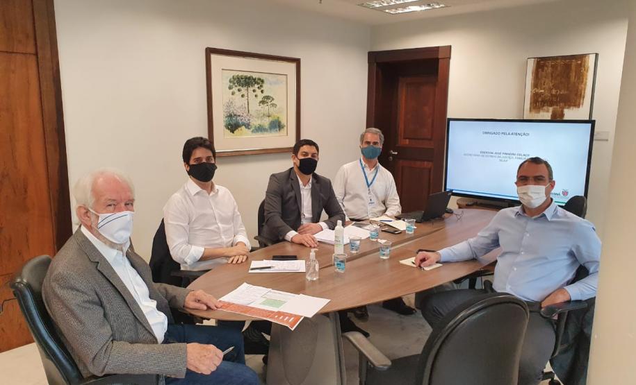 Secretaria da Justiça participa do planejamento do Programa de retomada econômica pós-Covid-19 no Paraná